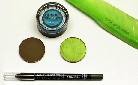 Maquillaje de primavera: Ojos en tonos Verdes