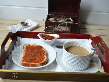 Mermelada de calabaza, naranja y manzana a la canela