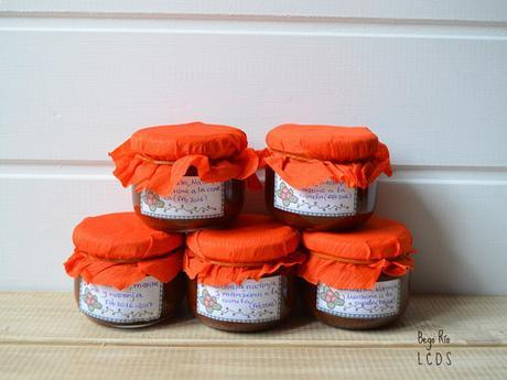 Mermelada de calabaza, naranja y manzana a la canela