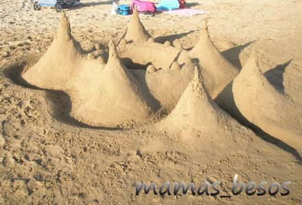 Salou y alrededores castillo de arena