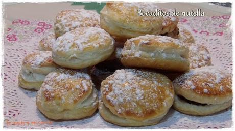 Bocaditos de nutella