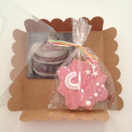 los detalles del bautizo de Claudia