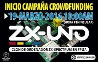 La campaña de crowdfunding del ZX-UNO ya tiene fecha