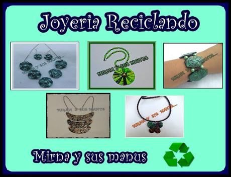 Diy. Joyeria Reciclando Diferentes Materiales