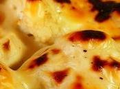 Coliflor gratinada queso bechamel