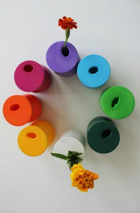 HAZ QUE TUS FLORES LUZCAN PRECIOSAS Mamá recicla