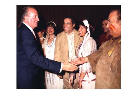 Un día que me encontré con Juan Carlos y Doña Sofia. por manu medina