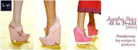 [SS16] Agatha Ruiz de la Prada: Wedges & platforms. L-vi.com