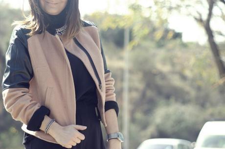 Con biker y culottes