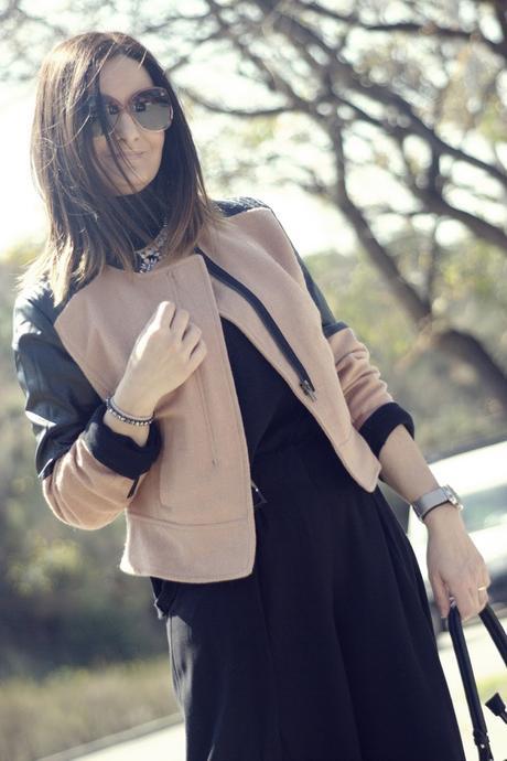 Con biker y culottes