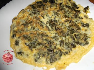 Tortilla de espinacas