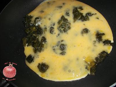 Tortilla de espinacas