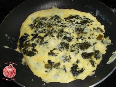 Tortilla de espinacas