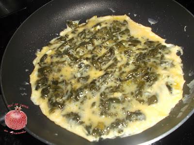 Tortilla de espinacas
