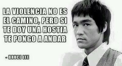 San Viernes y ¿ser Bruce Lee o no ser Bruce Lee?
