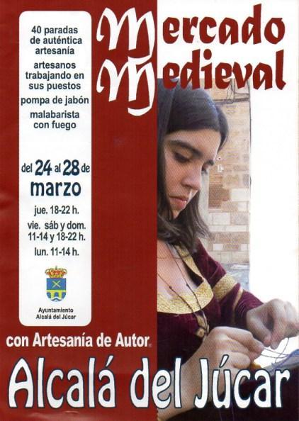 mercado medieval en Alcalá del Júcar