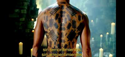 Sunny mostrando su cuenta de muertes.