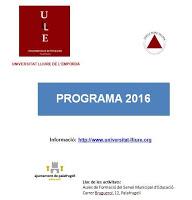 Cursos 2016 de la Universitat Lliure de l’Empordà