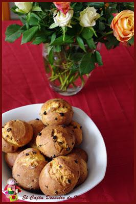 PANECILLOS DE QUARK CON PASAS