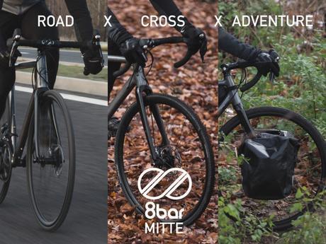 8bar MITTE, la primer bicicletas que puede modificar su geometría para adaptarse a cualquier modo de conducción (carretera, ciclocross y aventuras)