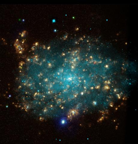 Microcuásar desaparece en el espectro óptico