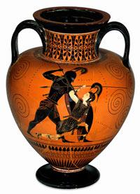 Bellos jarrones de cerámica