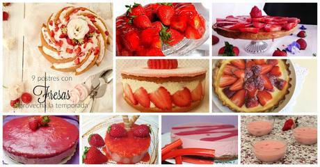 Temporada de fresas: 9 postres que te van a enamorar