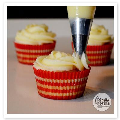 SEMANA SANTA 2016 (II): CUPCAKES DE PASCUA DE AZAHAR / EASTER 2016 (II): EASTER ORANGE BLOSSOM CUPCAKES