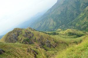 Vista desde el pequeño pico de Adan