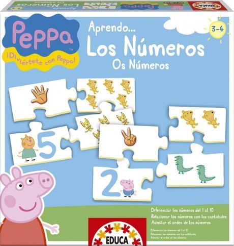 Puzzles infantiles Peppa Pig Juguetes para niños