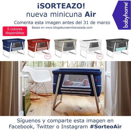 Babyhome Air, el nuevo modelo de minicuna que ahora también puede ser tuyo -Sorteazo- Babyhome Air, el nuevo modelo de minicuna que ahora también puede ser tuyo -Sorteazo-