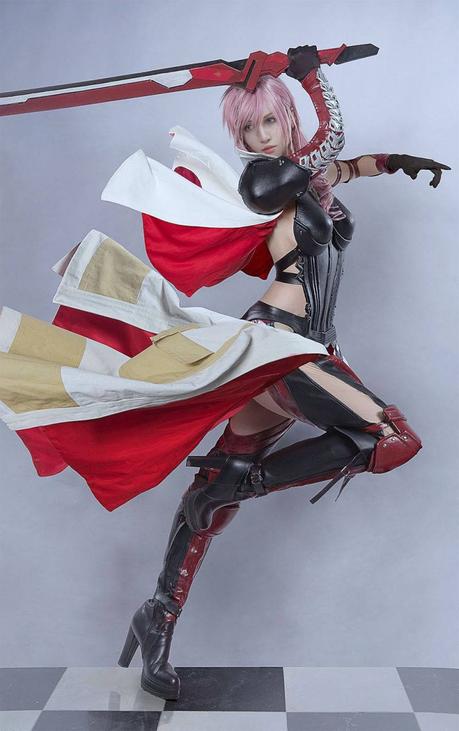 El mejor cosplay de Lightning, protagonista de Final Fantasy XIII