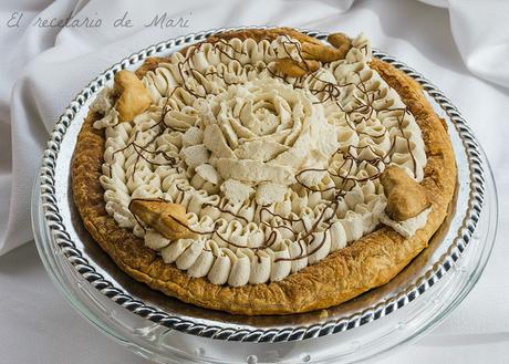 Tarta de hojaldre con crema de café 2