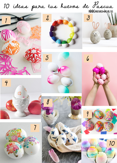 UN DIY PARA CADA EPOCA DEL AÑO. AHORA, HUEVOS DE PASCUA