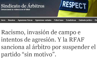 El Sindicato de Árbitros pide la dimisión de la Federación Andaluza en pleno / La gota que desborda el vaso / Humillados y ofendidos