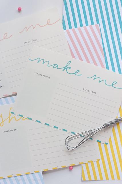 2447.- Imprimibles para recetas de cocina. 2447.- Imprimibles para recetas de cocina.