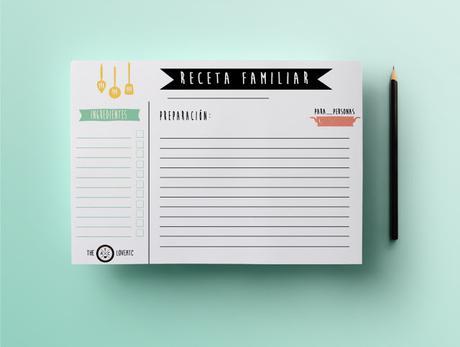 2447.- Imprimibles para recetas de cocina. 2447.- Imprimibles para recetas de cocina.