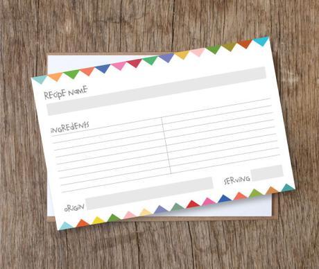 2447.- Imprimibles para recetas de cocina. 2447.- Imprimibles para recetas de cocina.