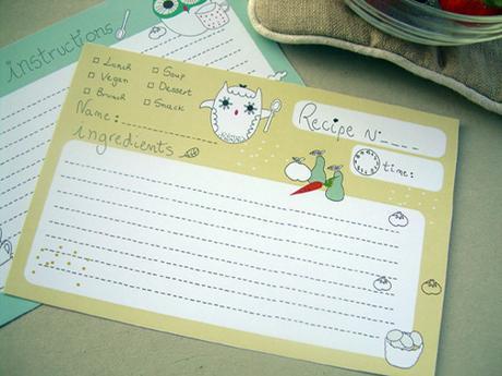 2447.- Imprimibles para recetas de cocina. 2447.- Imprimibles para recetas de cocina.