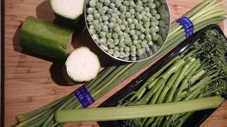 QUINOA CON VERDURAS Y CRUJIENTE DE CALABACÍN (Healthy monday)