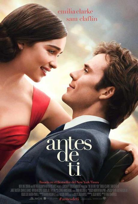 ‘Antes de ti’: Tráiler en castellano con Emilia Clarke y Sam Claflin antes-de-ti-cartel