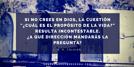 Cita del escritor JRR Tolkien sobre Dios
