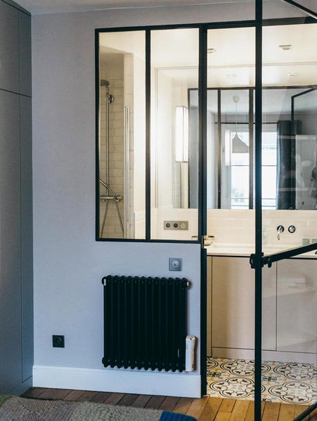 Apartamento chic en gris y amarillo Apartamento chic en gris y amarillo