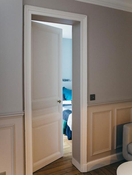 Apartamento chic en gris y amarillo Apartamento chic en gris y amarillo