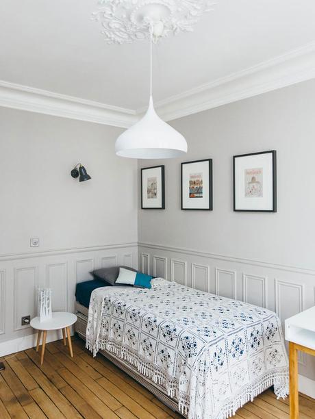 Apartamento chic en gris y amarillo Apartamento chic en gris y amarillo