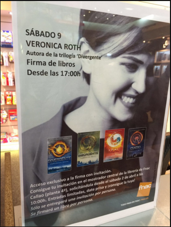 ¡Veronica Roth en Madrid!