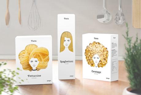 Un original packaging para los amantes de la pasta