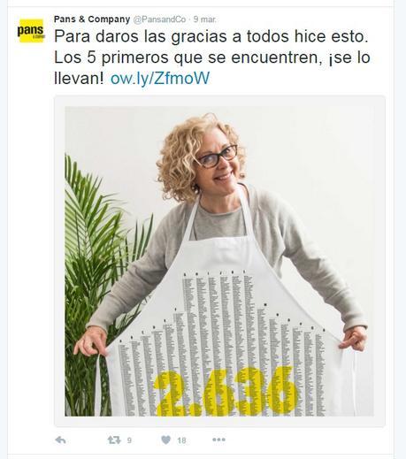 Crónica del #SaraodeDespedida de @PansandCo pansandco delantal