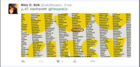 Crónica del #SaraodeDespedida de @PansandCo pansandco delantal respuesta