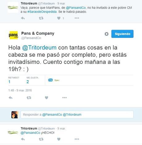 Crónica del #SaraodeDespedida de @PansandCo pansandco sarao tritordeum